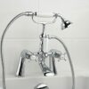 Bristan N BSM C CD 1901 Pillar Bath Shower Mixer - Chrome