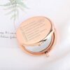 UJIMS Theatre Life Compact Makeup Mirror Drama Theater Gifts Comedy Tragedy Mask Charm Broadway Musical Gift (Theatre Life Mirror)