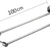 Towel Rack Towel Bar Towel Rail 304 Stainless Steel Double Lever Towel Bracket Towel Rail Wall Hanging Towel Holder for Bathroom Balcony Kitchen
