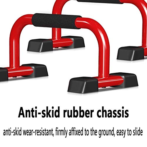 DLOETT Push Up Bars Strength Training, Home Workout Equipment Pushup Handle with Foam Grip and Non-Slip Sturdy Structure Pushup Stands