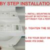 Oval Toilet SEAT Soft Close White - Easy Installation by AAN®
