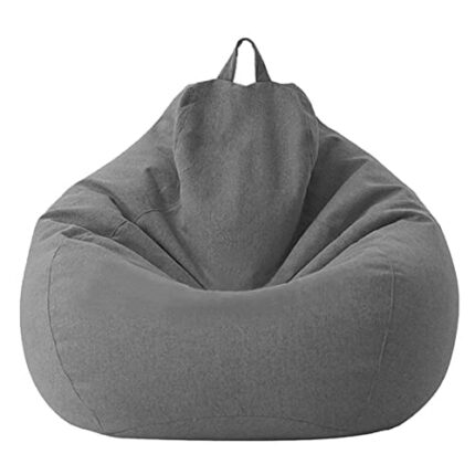 Bean Bag Chair Cover, 39x47 inch Lazy Lounger Bean Bag Cover Only, Without Filling,Kids Adults Toys Storage Bean Bag for Organizing Children Plus