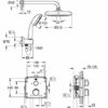 GROHE Grohtherm - Concealed Shower Set for Final Installation with Aquadimmer (Shower Arm 286 mm, 1 Spray 21 cm Head Shower, 2 Sprays 10 cm Hand