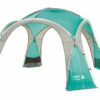 Coleman Unisex_Adult Event Dome Pavillon stabiles Partyzelt mit Stahlgestäng Sonnenschutz SPF 50 plus Gazebo, Blue, XL - 4,5 x 4,5 m