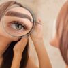 Mavoro Magnifying Mirror with Suction Cups - Triple Suction Cup Stick on Mirror with 7X Magnification. Portable Travel Makeup Mirror, Magnified C
