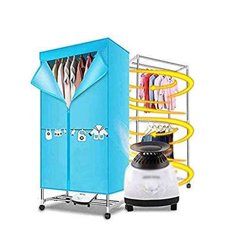 JYDQM Small High power 1000W Dryer Household Silent Folding Dryer Energy saving Indoor Wet Laundry Warm Air Drying Wardrobe