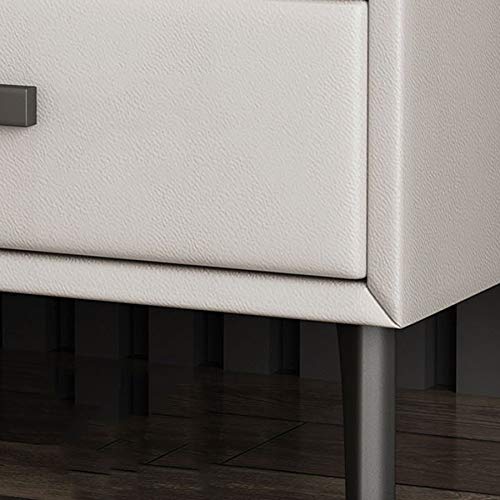 JYDQM Simple and Storage Bedside Table, Creative Small Bedroom Mini Stylish Bedside Table