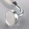 Brass Shower Head Traditional Victorian Style Handheld Shower Sprayer Chrome Polished