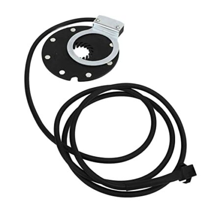 Changor 8 Magnets PAS System Speed Sensor, Dustproof Light Weight Antislip Pattern Provide Riding Power Assistant Sensor for Electric Bike Mounta