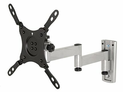 Maclean MC-675 Aluminum Articulating TV Wall Mount Bracket LCD LED Plasma 13" - 42" 20kg for RV, Motor Home, Caravan