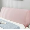 Zoey's store Easy-Going Stretch Bed Headboard Slipcover,Small Square Jacquard Bed Head Cover, Dustproof Protector Cover for Bedroom Decor (Navy B