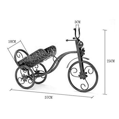 DLOETT Wine Bottle Holders or Wall Mounted Wine Racks Dispenser Wine Bar Optical Metal Bicycles
