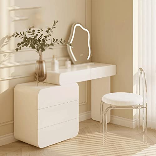 CZDYUF Bedroom Furniture Cabinet Table Acrylic Chair Combination Home Apartment Dresser
