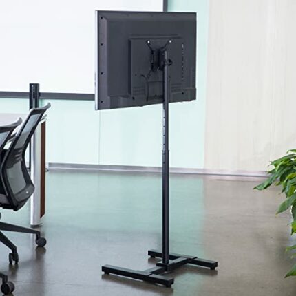 TV Monitor Portable Universal Cantilever Exhibition Floor Stand Mount Adjustable VESA LCD Screens 13" to 42" by ALLSORTSOUTLET