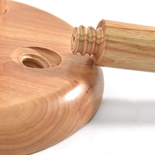 LUKEO Dining stool-stools Fashion Creative Round Stool Home Stool Dressing Table Stool Solid Wood Table Stool