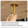 EYLINK Ceiling Decorative Wine Rack Retro Ceiling Rack Upside Down Hanger Suitable for Living Room Dining Room Bar Counter Rack Flower Pot Displa