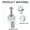 Toilet Seat Hinge Screw Anti Slip Toilet Lid Nut Screw Rustproof Toilet Seat Bolt for Toilet Covers