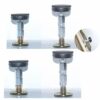 XIAOHONG 4 Pcs Adjustable Threaded Bed Frame Anti-Shake Tool Support,Bedside Headboards Prevent loosening Anti-Shake Fixer,Bedside collision prev