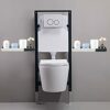 Wall-Mounted Storage Rack - Multipurpose Organizer with Removable Double Layers - Floating Shelves - Shower Caddies - Traceless Adhesive - Easy t