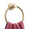 Marmolux Acc - Chrome Towel Ring - Hand Towel Holder for Bathroom Hand Towel Racks Wall Mount Bathroom Hardware - Simple Round Towel Hanger Heavy