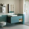 KWW 50 x 70 cm LED Lighted Bathroom Medicine Cabinet with Mirror, Defogger, Dimmer, 3 Color Light Makeup Mirror, Outlets & USBs, Easy to Install,