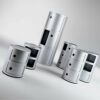 Kartell End Plate for Modular Element, Round, Silver