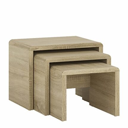 Furniture To Go | 4You, Oak Effect, Small Nest of Tables 1+1+1