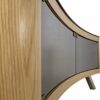 AVF Bay Curved TV Stand in Oak