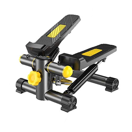 N/A Mini Stepper,Fitness Stair Stepper - Portable Stair Stepper Adjustable Resistance,Fitness Exercise Machine with Resistance Bands Durable
