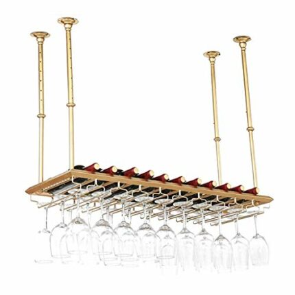 Stylish Simplicity Down Wine Glass Stylish Simplicity Rack Vintage Wrought Iron Household Simple Goblet Bracket Kitchen Cutlery Bottle Holder Adj