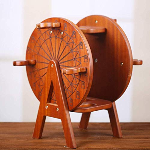 CZDYUF Solid Wood Wine Rack, Creative Wine Rack Solid Wood Household Wine Bottle Rack, Friendly and Tasteless