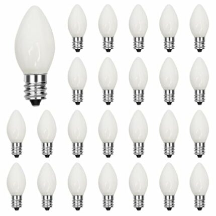 Oviejo C9led Baking White Foam 120V0.6W Standby Foam 25PK