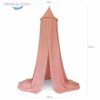 Zeke and Zoey Soft Hanging Bed Canopy (Pink)