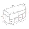 Joywell Anti-Slip Armrest Covers with 8 Pockets for Sofa Couch, Armchair Caddy & Organiser for Remote Control, Phone, iPad, Super Durable Recline