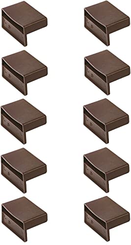 cyclingcolors 10x Slatted Holder Caps Holder Slatted Frame 55 mm Plastic Flexible Bed Brown