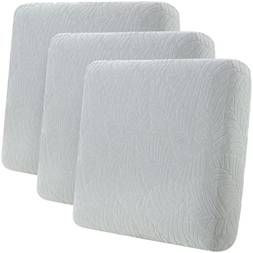 Fuloon Sofa Seat Covers Soft Knitted Sofa Seat Cover Fashion Grey Couch Covers Replacement sofa Settee Cushions Cover Washable Slip Covers For So