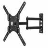 Maclean MC-759 LCD LED Monitor Plasma Wall Mount 13-55 "Mounting Bracket Wall Bracket Max VESA 400x400 to 30kg TV & Monitor 180 degree Swivel Adj