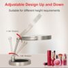 AIKELIN Rechargeable 8" HD Double Sided Mirror,3 Color Lights