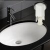 Universal sink plug 40mm Basin Sink Pop-Up Plug Replacement Brass Metal for Kitchen Bathroom