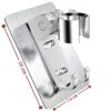 Zashmart Shower Head Holder for Handheld Showers, Silver Shower Rail Holder, Stainless Steel Shower Holder, ABS Material Shower Head Holders, Pre