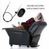 Dawa Universal Pull Recliner Handle with Cable,Recliner Replacement Parts,Release Handle For Sofa