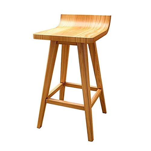 SDFGH Nordic Light Luxury bar Chair Simple net red bar Stool Front Desk Cafe Restaurant Leisure Back high Stool