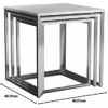 Premier Housewares Nest Of Tables Coffee Table For Living Room Living Room Tables Coffee Table Nest Tables Living Room 42 X 40 X 40 Cm Set Of 3,