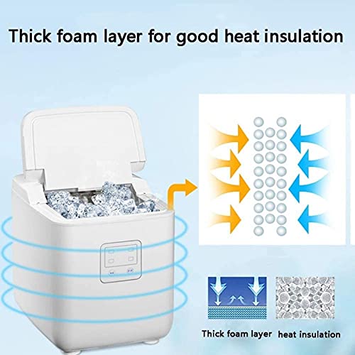Ice Cube Maker Ice Maker For Countertop Portable Ice Machine, For Home, Office, Party And Bar