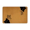 Ytanie Welcome Mats for Front Door Outdoor Entry Man Cave Where I Do Man Doormat Non Slip Rubber Mat for Home Indoor Farmhouse Funny Kitchen Rugs