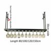 Stylish Simplicity Industrial Retro Stylish Simplicity Down Wine Rack Metal Creative Display Wine Glass Holder Household Goblet Holder Adjustable