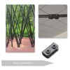 5 Pcs Rectangular Bracket Legs Pop Up Tent Legs Gazebo Replacement Connector Spare Parts for Pop Up Gazebo Tent Outdoor Furniture