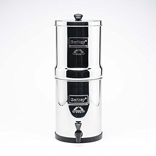 BT2X2-BB Berkey Travel with 2 Black Berkey + 2 Berkey Sport Bottles by Berkey