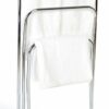 Premier Housewares 3-Tier Towel Rack - 58 x 26 x 84 cm, Silver