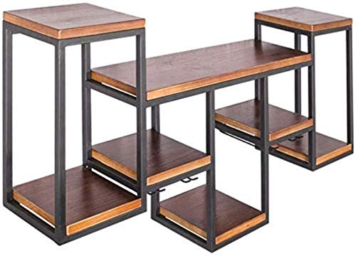 EYLINK Wine Racks,Modern Wall-Mounted Metal Household Modern Wall-Mounted Wine Bottle Hanging Goblet Rack Storage Rack Home Kitchen